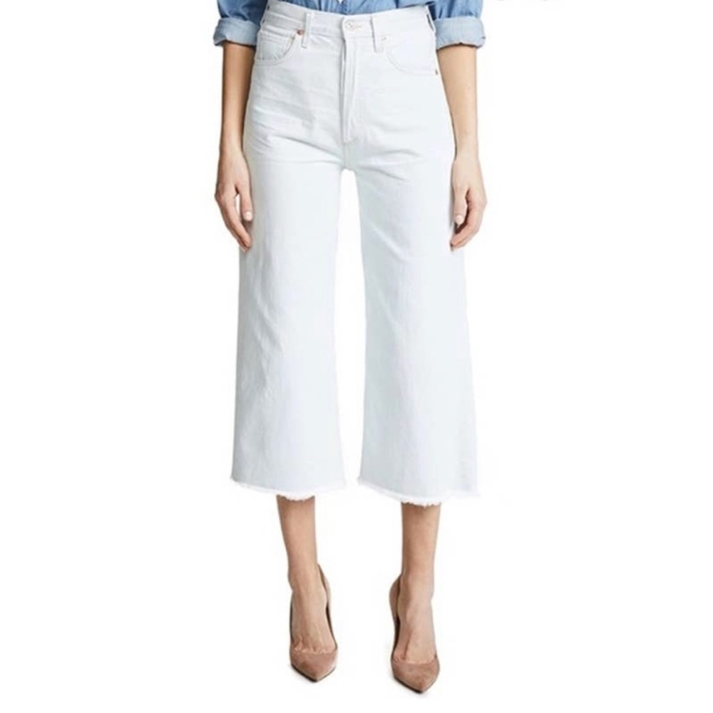Citizens of Humanity Emma High Rise Wide Leg Crop